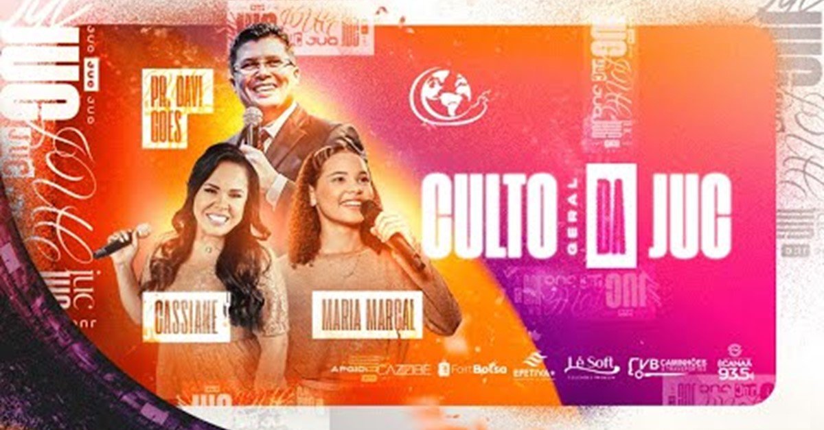 JUC: Cassiane e Maria Marçal no maior Culto de Jovens do ano na Assembleia de Deus Canaã