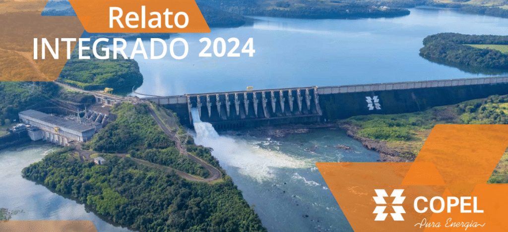 Copel encerra 2024 com geração 100% renovável, resultados recordes e forte remuneração aos acionistas 1 Copel - Relato Integrado 2024