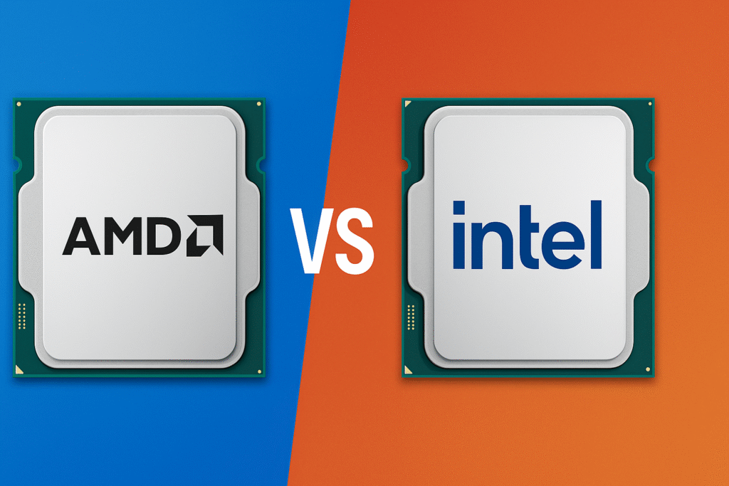 AMD ou Intel: Qual escolher em 2025? Entenda as diferenças, vantagens e o melhor custo-benefício 1 AMD ou Intel: Qual escolher em 2025? Entenda as diferenças, vantagens e o melhor custo-benefício